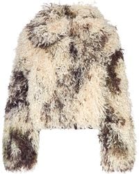 The Seafarer - Lilly Shearling-Effect Jacket - Lyst