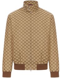 Gucci - Gg Fabric Bomber Jacket - Lyst