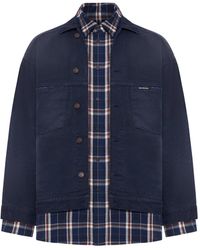 Balenciaga - Patched Shirt-Jacket - Lyst
