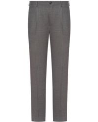 Incotex - Slim Fit Virgin Wool Pants - Lyst