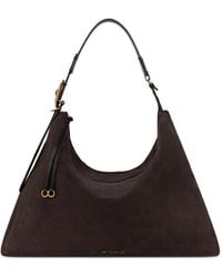 Etro - Hobo Rosette Suede Bag - Lyst