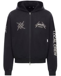 Represent - Metallica 40 Year Anniversary Zip-Thru Hoodie - Lyst