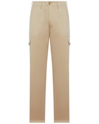 Etro - Stretch Cotton Cargo Pants - Lyst