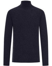Roberto Collina - Wool High Neck Sweater - Lyst