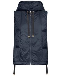 Max Mara - Padded Vest With Hood - Lyst