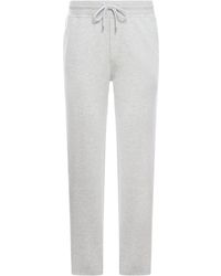 Brunello Cucinelli - Double-Band Cotton, Cashmere And Silk Sweatpants - Lyst