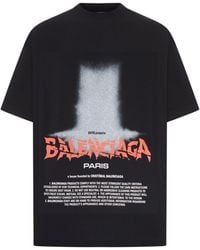Balenciaga - The Door Oversize T-Shirt - Lyst