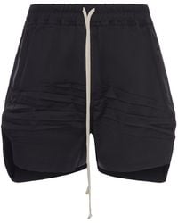 Rick Owens - Cotton Blend Shorts - Lyst