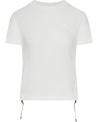 Burberry - Equestrian Knight Design T-Shirt - Lyst