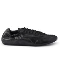 Prada - Collapse Leather Sneakers - Lyst