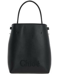 Chloé - Chloé Sense Micro Tote Bag - Lyst