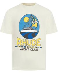 Rhude - T-shirt in cotone - Lyst