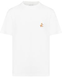 Maison Kitsuné - Speedy fox patch comfort t-shirt - Lyst