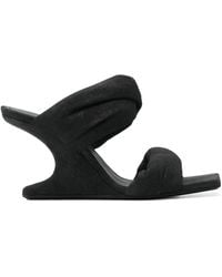Rick Owens - Twisted Cantilever Sandals 8 - Lyst