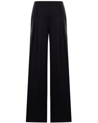Max Mara Pure - Wool Jersey Trousers - Lyst