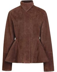 Alaïa - Peplum Jacket - Lyst
