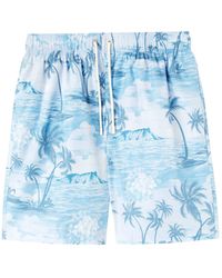 Palm Angels - Swim Shorts Swimwear - Lyst