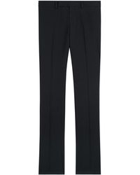 Celine - Dylan Smoking Pants In Black Mohair And Silk - Lyst
