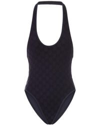 Gucci - Gg Stretch Jersey Swimsuit - Lyst