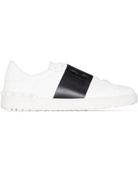 valentino mens trainers black