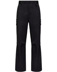 Moncler - Cotton Blend Gabardine Cargo Pants - Lyst