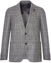 Lardini - Tailored Single-Breasted Blazer - Lyst