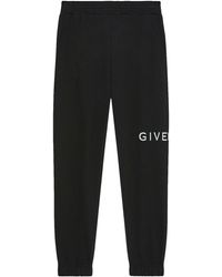 Givenchy - Pantaloni da jogging slim archetype in tessuto garzato - Lyst