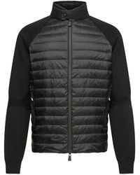 Moncler - Grenoble Tricot Quilted Cardigan - Lyst