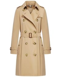 Burberry - Heritage Kensington Short Trench Coat - Lyst
