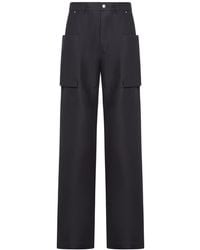 Rick Owens - Stefan Cotton Blend Cargo Pants - Lyst