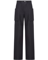 Rick Owens - Stefan Cotton Blend Cargo Pants - Lyst