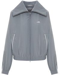 Balenciaga - Bodies High Neck Jacket In Technical Cotton Poplin - Lyst