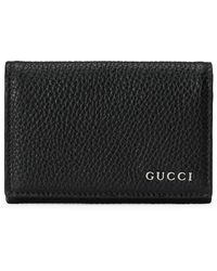 Gucci - Long Card Holder With Logo - Lyst