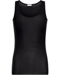 Roberto Collina - Sleeveless Ribbed Knit Top - Lyst