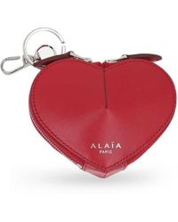 Alaïa - Le Coeur Mini Wallet - Lyst