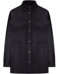 Salvatore Santoro - Suede Overshirt - Lyst