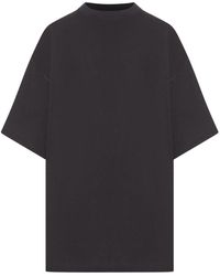 Balenciaga - T-shirt blackletter script oversize - Lyst
