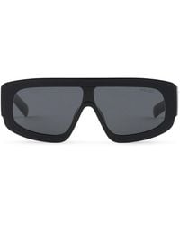 Prada - Sunglasses With Triangle Logo - Lyst
