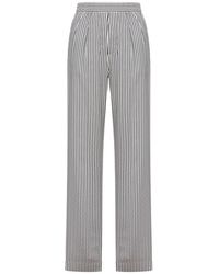 Tom Ford - Striped Silk Trousers - Lyst