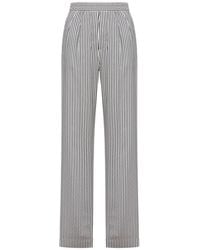 Tom Ford - Striped Silk Trousers - Lyst