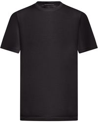 Transit - T-shirt girocollo in cotone - Lyst