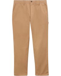 Burberry - Embroidered Ekd Cargo Trousers - Lyst