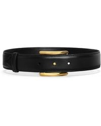 Alaïa - Curved Leather Belt - Lyst