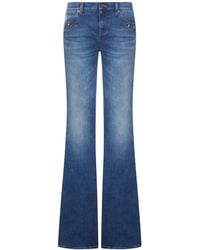 Gucci - Stretch Cotton Jeans With Hook - Lyst