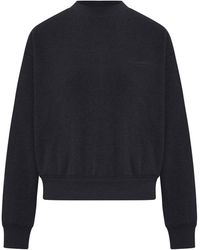 Fear Of God - Crew Neck Sweatshirt With Logo - Lyst
