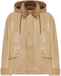Loewe - Short Parka - Lyst