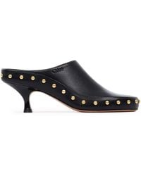 Chloé - Junie Heeled Mules - Lyst