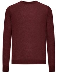 Nome G - Crewneck Sweater In Virgin Wool - Lyst
