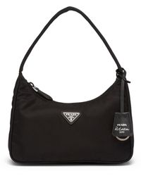 Prada Re-edition 2000 Nylon Mini Bag - Black