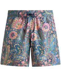 Etro - Floral Paisley Pattern Swimsuit - Lyst